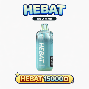 Hebat 喜貝 15000 口 純粹味蕾澎湃盛宴 650mAh 高效穩壓續航方案 3% 尼古丁鹽黃金配比 智慧電力監測系統 台灣現貨
