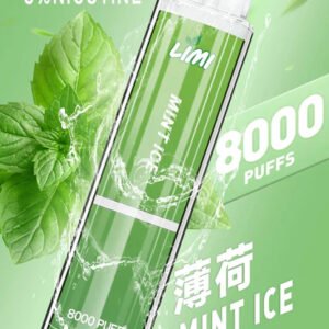 LIMI 8000口 吸氣會發光超有型 15ml 儲油王 續航天花板 搭載高效快充續航架構 3% 丁鹽精準擊喉技術 台灣現貨