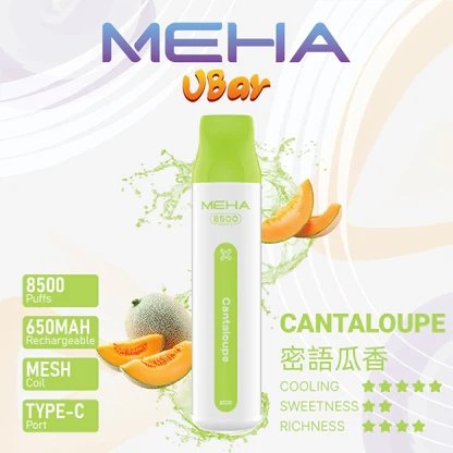 MEHA VBar魅嗨小白條 8500口 650mAh 穩定電力支持 Mesh 科技還原冰爽果香層次 3% 丁鹽配方 台灣現貨:圖片 14