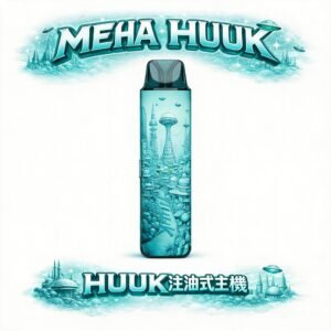 MEHA HUUK 注油主機 1350mAh 全天候長效續航 27W 極致爆發力解析 金屬質感耐用工藝 開放式霧化系統 台灣現貨